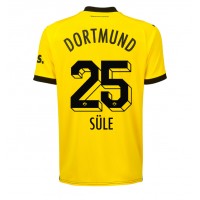 Borussia Dortmund Niklas Sule #25 Domáci futbalový dres 2023-24 Krátky Rukáv
